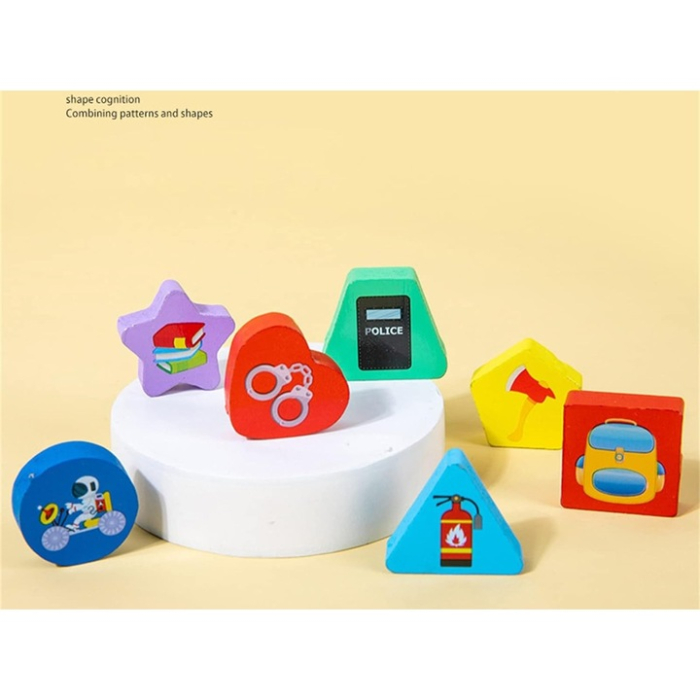 Joc logaritmic multifunctional 6 in 1 Montessori, Ambulanta, 3 ani+ [8]