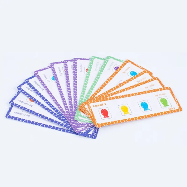 Joc Montessori Pescuit Magnetic cu pestisori colorati cu litere [4]