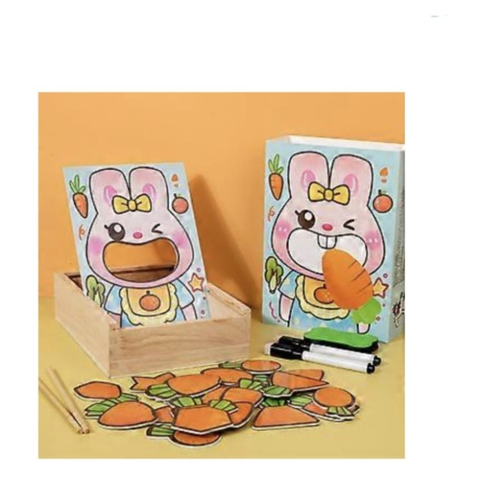 jucarie educativa hranire iepuras copii [4]