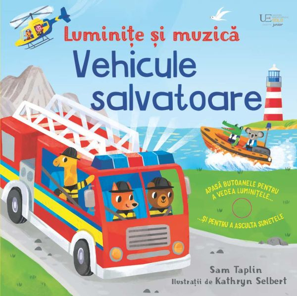 Luminite si muzica. Vehicule salvatoare, Usborne [1]