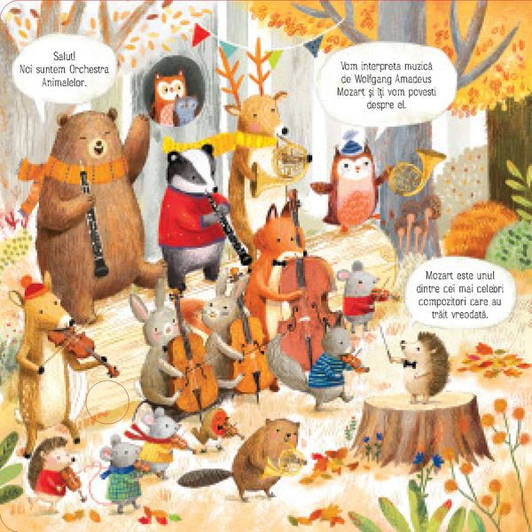 Orchestra Animalelor canta Mozart (Usborne) [2]