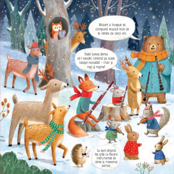 Orchestra Animalelor canta Mozart (Usborne) [4]