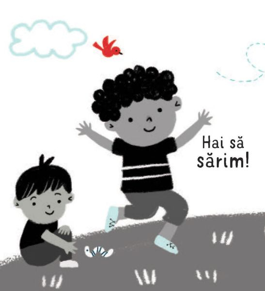 Primele mele carti Alb&Negru - Buna! (Usborne) [4]