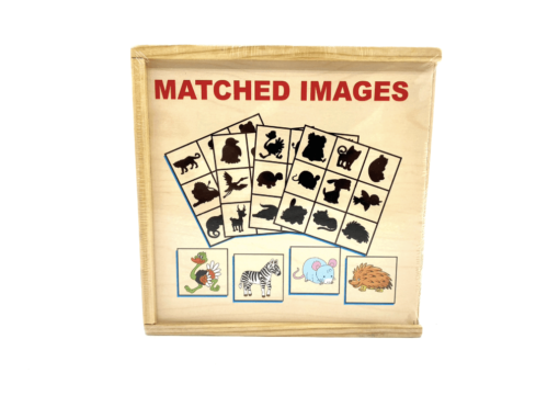 Puzzle de asociere cu Umbre – Animale, 36 piese [1]