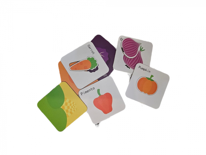 Puzzle din carton in cutie din metal, legume, 24 piese, + 3 ani [6]