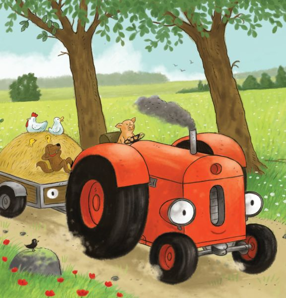 Tractorașul și locomotiva Merlin – carte pentru copii [3]
