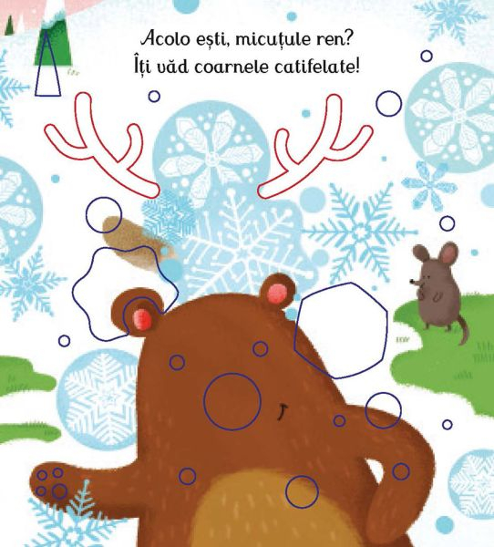 Unde esti, micutule ren? (Usborne) [5]