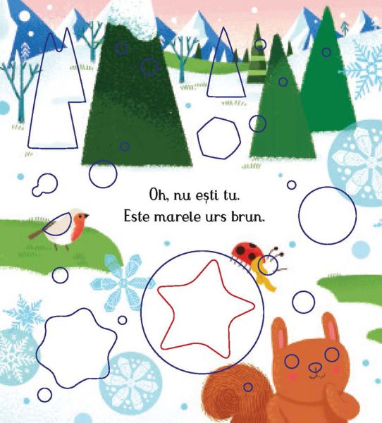 Unde esti, micutule ren? (Usborne) [4]