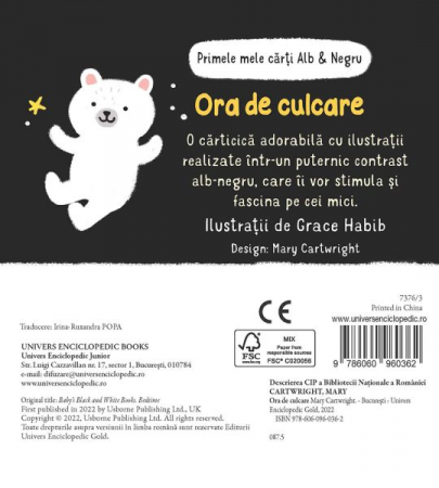 Primele mele carti Alb&Negru - Ora de culcare (Usborne) [5]