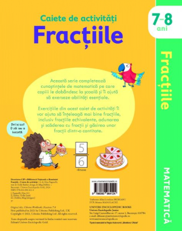 Caiete de activitati. Fractiile 7-8 ani (Usborne) [5]