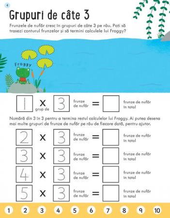 Caiete de activitati. Tabla inmultirii 6-7 ani (Usborne) [4]