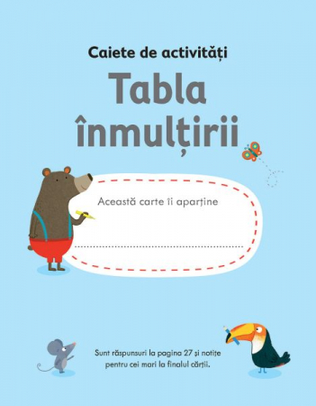 Caiete de activitati. Tabla inmultirii 6-7 ani (Usborne) [1]