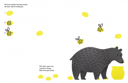 Carte cu activitati de pictat cu degetelele – Fingerprint Activities Animals [3]