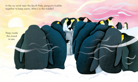 Carte cu clapete – Peep Inside snowy places [1]