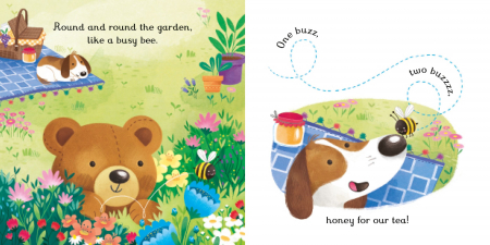 Carte cu pagini cartonate Round and round the Garden [1]