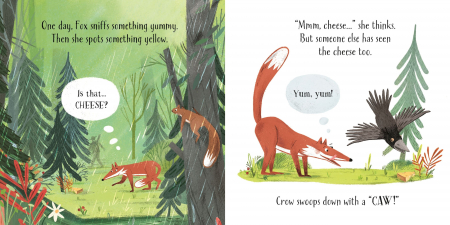 Carte cu pagini cartonate The Fox and the Crow [3]