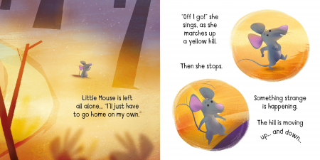 Carte cu pagini cartonate The Lion and the Mouse [1]
