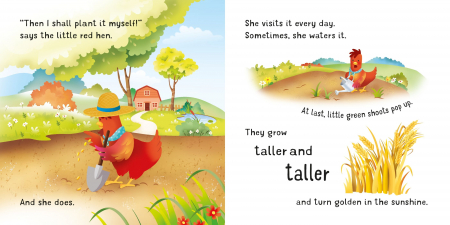 Carte cu pagini cartonate The Little Red Hen [1]