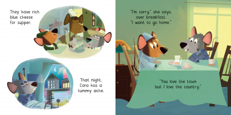 Carte cu pagini cartonate- The Town Mouse and the Country Mouse [1]