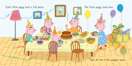 Carte cu pagini cartonate- This little piggy went to market [3]
