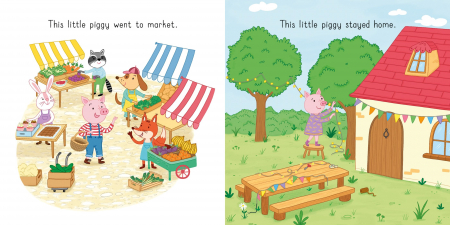 Carte cu pagini cartonate- This little piggy went to market [1]