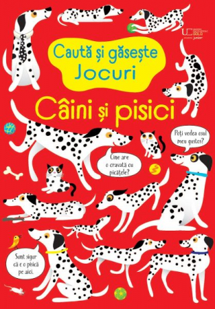 CĂRȚI CU ACTIVITĂȚI - Cauta si gaseste. Caini si pisici (Usborne)