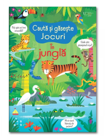 CĂRȚI CU ACTIVITĂȚI - Cauta si gaseste. In jungla (Usborne)