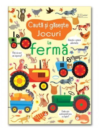 CĂRȚI CU ACTIVITĂȚI - Cauta si gaseste. La ferma (Usborne)
