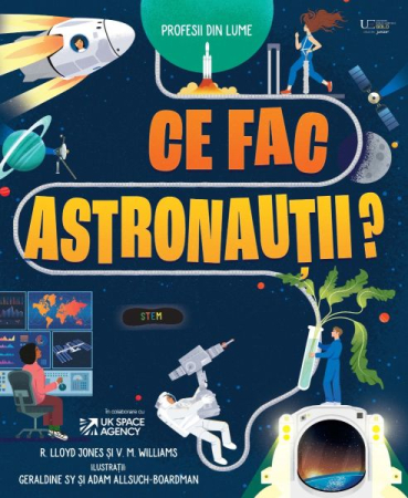 CĂRȚI - Ce fac astronautii? (Usborne)