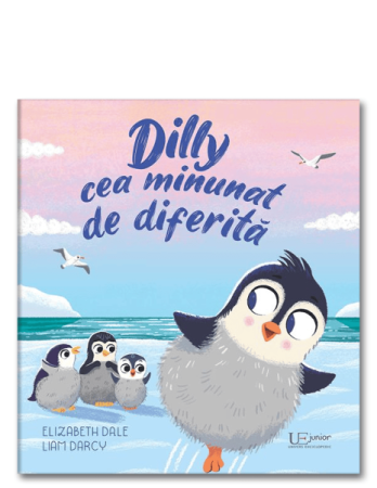 Vârsta 3-5 ani - Dilly cea minunat de diferită – carte ilustrată pentru copii 3-7 ani