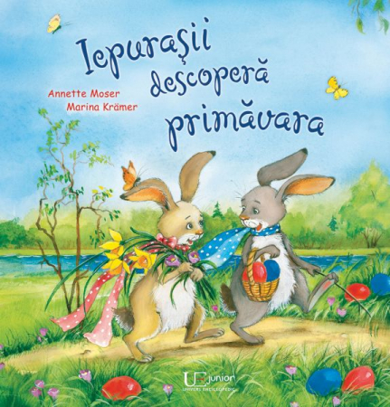 Iepurașul și Paștele - Iepurasii descopera primavara