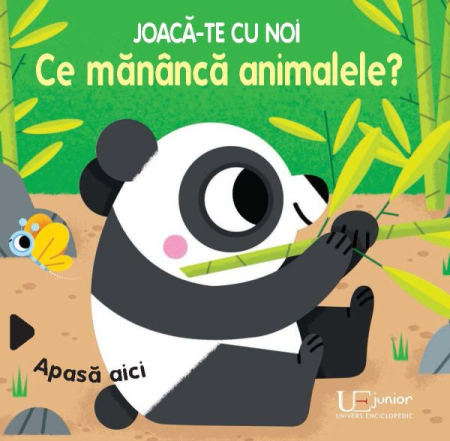 CĂRȚI - Joaca-te cu noi. Ce mananca animalele? (Quarto)