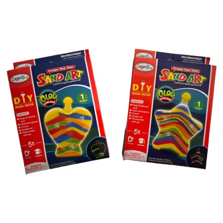 Jucării creative - joc creativ sand art copii nisip colorat