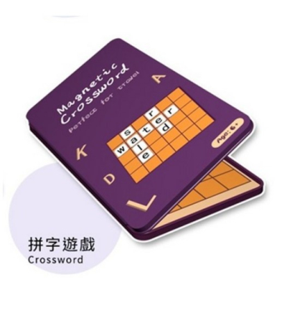 Joc de societate magnetic Rebus, varianta pentru calatorie, 5 ani+ [3]