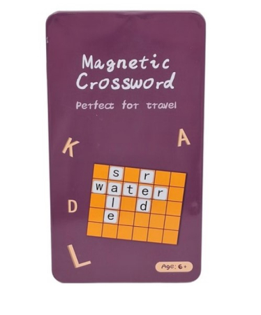 JUCĂRII - Joc de societate magnetic Rebus, varianta pentru calatorie, 5 ani+