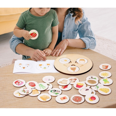 Joc educativ din lemn, Ciclul vietii, 3 ani+ [2]