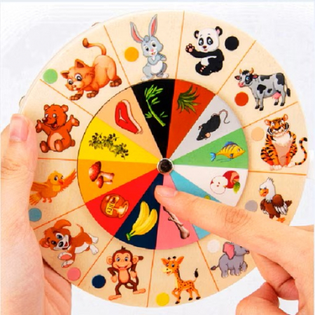 Joc educativ  tip Montessori 2 in 1 – Tabla inmultirii si Hrana animalelor [2]