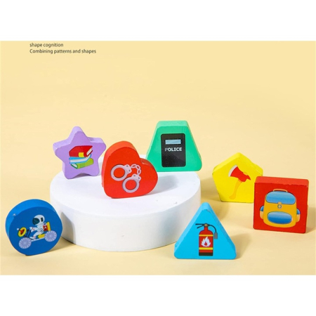 Joc logaritmic multifunctional 6 in 1 Montessori, Ambulanta, 3 ani+ [7]