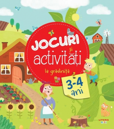 CĂRȚI CU ACTIVITĂȚI - Jocuri si activitati la gradinita (3-4 ani)