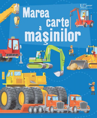 Vârsta 6-7 ani - Marea carte a masinilor (Usborne)