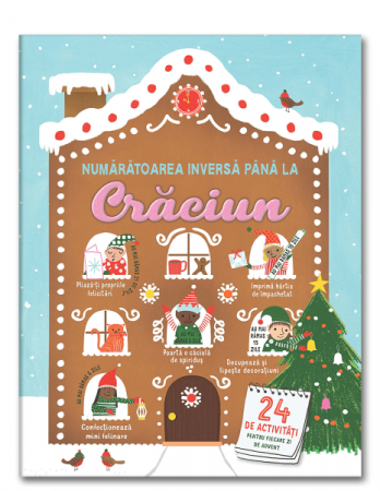 Cărți/Jucării de CRĂCIUN - Numaratoarea inversa pana la Craciun (Usborne)