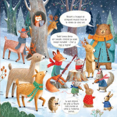 Orchestra Animalelor canta Mozart (Usborne) [3]