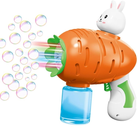Jucării educative - Pistol de facut baloane de sapun, Morcov