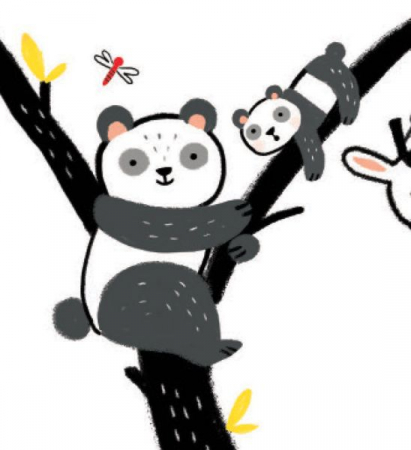 Primele mele carti Alb&Negru - Animalele (Usborne) [1]