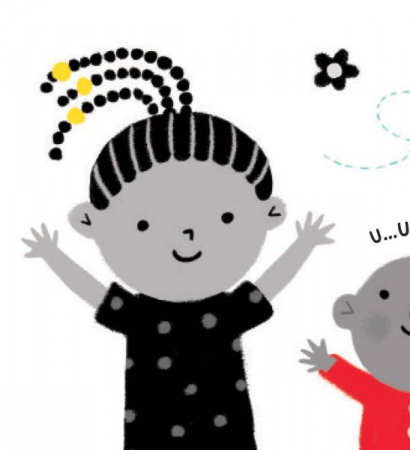 Primele mele carti Alb&Negru - Buna! (Usborne) [1]