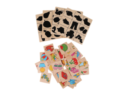 Puzzle de asociere cu Umbre – Animale, 36 piese [2]