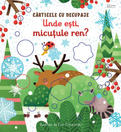 CĂRTI ȘI JUCĂRII TEMATICE - Unde esti, micutule ren? (Usborne)