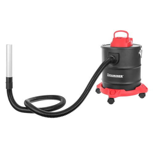 Aspirator de cenusa pentru soba, semineu, centrala, gratar, aspirare puternica si curatenie fara efort cu funcția de suflare 20l, 1600W , filtru HEPA lavabil, Manusi si Geanta Textila de Lemne [15]