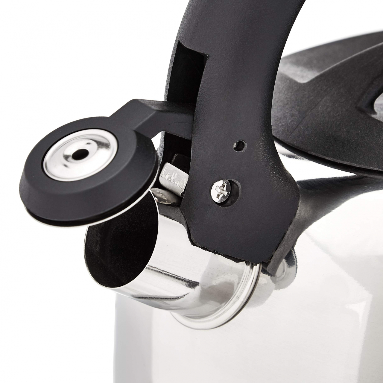 Ceainic cu fluier, clasic, capacitate 1.9 L, Otel Inoxidabil, maner ergonomic rezistent la caldura, pentru plite pe gaz sau electrice [3]