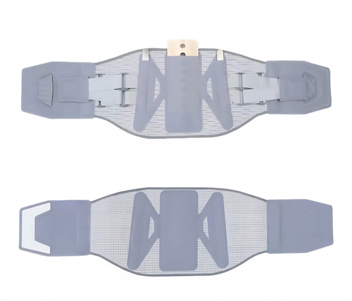 Centura Lombara Unisex Elastică cu Placi de Otel, Suport pentru Decompresie, Ameliorarea Durerilor de Spate, Compresie Termica, Sustinere Invizibila si Relaxare Musculara, Masura XXL, lungime 120 cm [2]